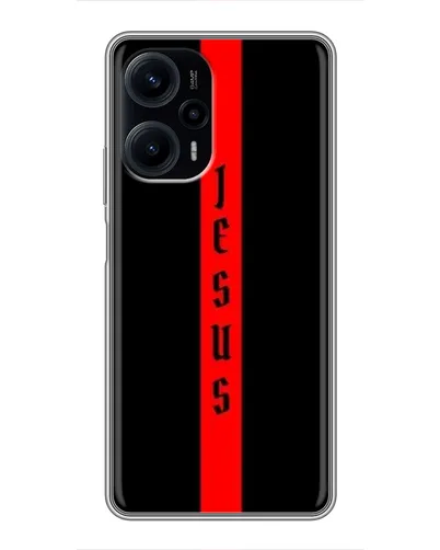 Чехол для Xiaomi POCO F5 с картинкой «Красная линия веры» Чехол для Xiaomi POCO F5 с картинкой «Красная линия веры»