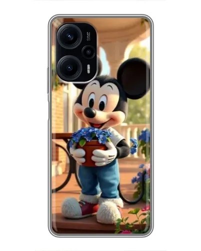 Чехол для Xiaomi POCO F5 с картинкой «Микки садовод» Чехол для Xiaomi POCO F5 с картинкой «Микки садовод»
