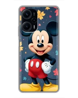 Чехол для Xiaomi POCO F5 с картинкой «Осенний Mickey Mouse»