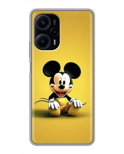 Чехол для Xiaomi POCO F5 с картинкой «Микки на желтом» Чехол для Xiaomi POCO F5 с картинкой «Микки на желтом»