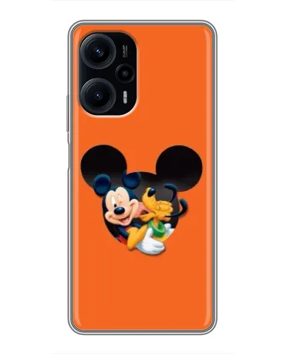 Чехол для Xiaomi POCO F5 с картинкой «Сердце Микки Минни» Чехол для Xiaomi POCO F5 с картинкой «Сердце Микки Минни»