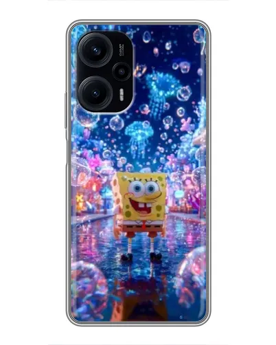 Чехол для Xiaomi POCO F5 с картинкой «Неоновый океан» Чехол для Xiaomi POCO F5 с картинкой «Неоновый океан»