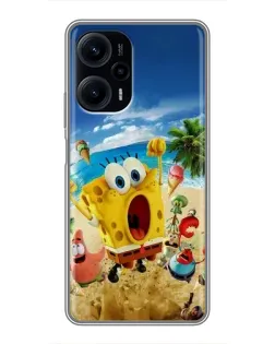 Чехол для Xiaomi POCO F5 с картинкой «Развлечения на пляже»