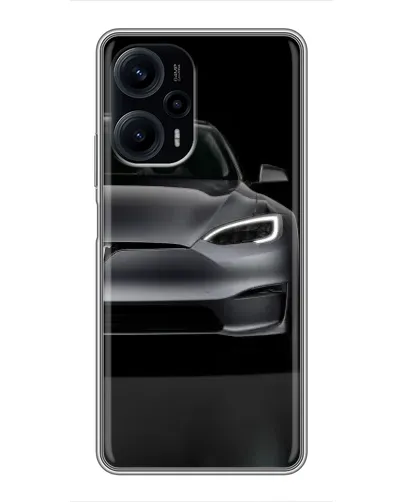 Чехол для Xiaomi POCO F5 с картинкой «Tesla Model S Look»