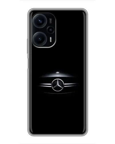 Чехол для Xiaomi POCO F5 с картинкой «Mercedes — абстрактные линии» Чехол для Xiaomi POCO F5 с картинкой «Mercedes — абстрактные линии»