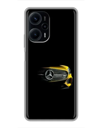 Чехол для Xiaomi POCO F5 с картинкой «Mercedes — ретро стиль» Чехол для Xiaomi POCO F5 с картинкой «Mercedes — ретро стиль»