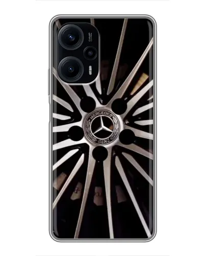 Чехол для Xiaomi POCO F5 с картинкой «Диск Mercedes» Чехол для Xiaomi POCO F5 с картинкой «Диск Mercedes»
