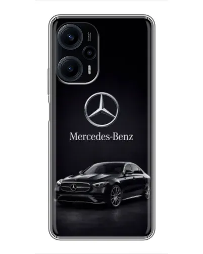 Чехол для Xiaomi POCO F5 с картинкой «Mercedes — решетка радиатора» Чехол для Xiaomi POCO F5 с картинкой «Mercedes — решетка радиатора»