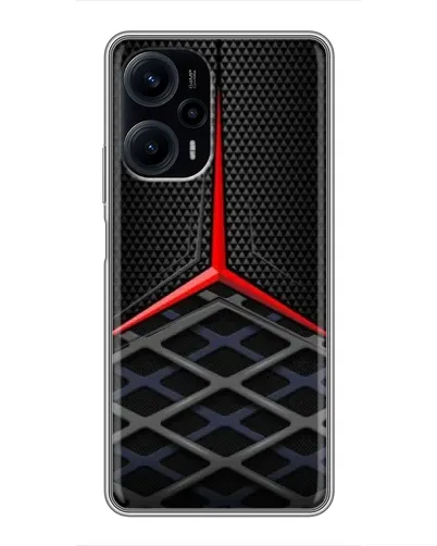 Чехол для Xiaomi POCO F5 с картинкой «Mercedes Carbon Grid» Чехол для Xiaomi POCO F5 с картинкой «Mercedes Carbon Grid»