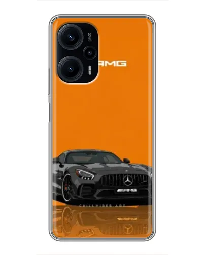 Чехол для Xiaomi POCO F5 с картинкой «Оранжевый Mercedes AMG» Чехол для Xiaomi POCO F5 с картинкой «Оранжевый Mercedes AMG»