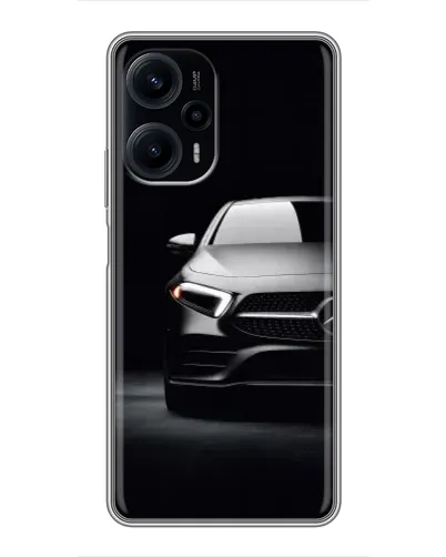 Чехол для Xiaomi POCO F5 с картинкой «Свет фар Mercedes» Чехол для Xiaomi POCO F5 с картинкой «Свет фар Mercedes»