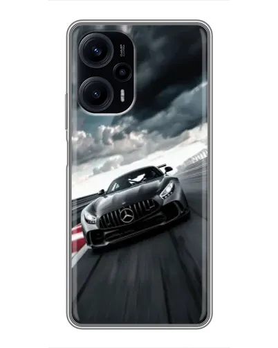 Чехол для Xiaomi POCO F5 с картинкой «Гоночный Mercedes AMG» Чехол для Xiaomi POCO F5 с картинкой «Гоночный Mercedes AMG»