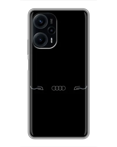 Чехол для Xiaomi POCO F5 с картинкой «Audi — световой подпись» Чехол для Xiaomi POCO F5 с картинкой «Audi — световой подпись»