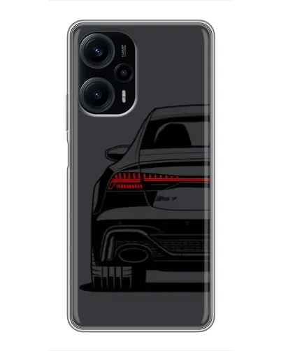 Чехол для Xiaomi POCO F5 с картинкой «Задняя часть Audi — арт» Чехол для Xiaomi POCO F5 с картинкой «Задняя часть Audi — арт»