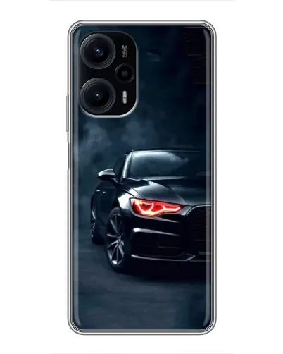 Чехол для Xiaomi POCO F5 с картинкой «Audi — хищный взгляд» Чехол для Xiaomi POCO F5 с картинкой «Audi — хищный взгляд»