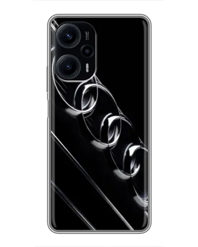 Чехол для Xiaomi POCO F5 с картинкой «Audi — абстрактные кольца» Чехол для Xiaomi POCO F5 с картинкой «Audi — абстрактные кольца»