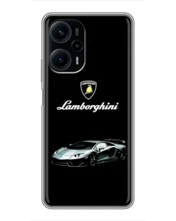 Чехол для Xiaomi POCO F5 с картинкой «Логотип Lamborghini классика» Чехол для Xiaomi POCO F5 с картинкой «Логотип Lamborghini классика»