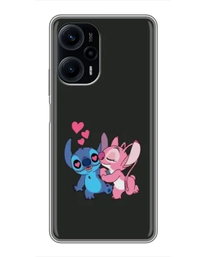 Чехол для Xiaomi POCO F5 с картинкой «Анжел целует Стича» Чехол для Xiaomi POCO F5 с картинкой «Анжел целует Стича»