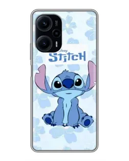 Чехол для Xiaomi POCO F5 с картинкой «Stitch среди цветов» Чехол для Xiaomi POCO F5 с картинкой «Stitch среди цветов»