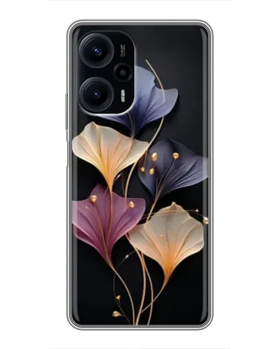 Чехол для Xiaomi POCO F5 с картинкой «Лиловые цветы грации»