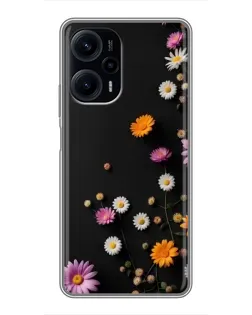 Чехол для Xiaomi POCO F5 с картинкой «Цветочная композиция»