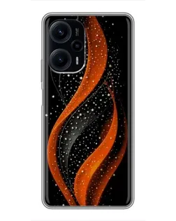 Чехол для Xiaomi POCO F5 с картинкой «Огненная звездная волна» Чехол для Xiaomi POCO F5 с картинкой «Огненная звездная волна»