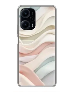 Чехол для Xiaomi POCO F5 с картинкой «Пастельные нежные волны» Чехол для Xiaomi POCO F5 с картинкой «Пастельные нежные волны»