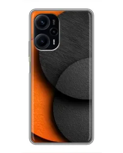 Чехол для Xiaomi POCO F5 с картинкой «Геометрия оранжевых кругов» Чехол для Xiaomi POCO F5 с картинкой «Геометрия оранжевых кругов»