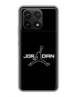 Чехол для Xiaomi POCO F6 Pro с картинкой «Nike Pink Swirl»