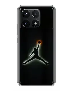 Чехол для Xiaomi POCO F6 Pro с картинкой «Jordan Gradient Logo» Чехол для Xiaomi POCO F6 Pro с картинкой «Jordan Gradient Logo»