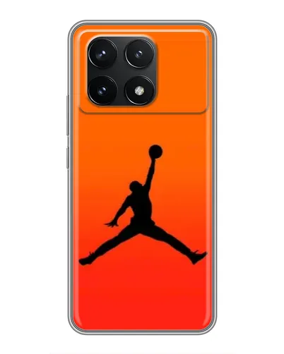Чехол для Xiaomi POCO F6 Pro с картинкой «Jordan Sunset»