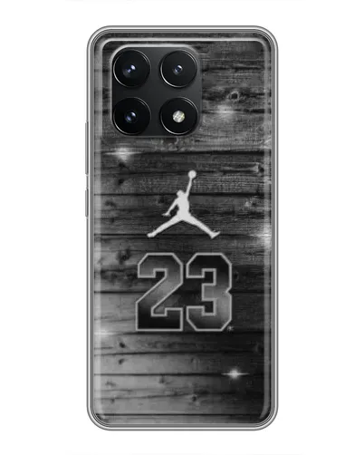 Чехол для Xiaomi POCO F6 Pro с картинкой «Jordan Carbon 23»