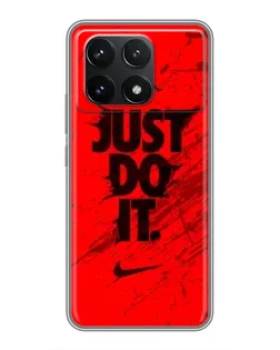 Чехол для Xiaomi POCO F6 Pro с картинкой «Nike Just Do It» Чехол для Xiaomi POCO F6 Pro с картинкой «Nike Just Do It»