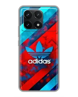 Чехол для Xiaomi POCO F6 Pro с картинкой «Абстракция Adidas» Чехол для Xiaomi POCO F6 Pro с картинкой «Абстракция Adidas»