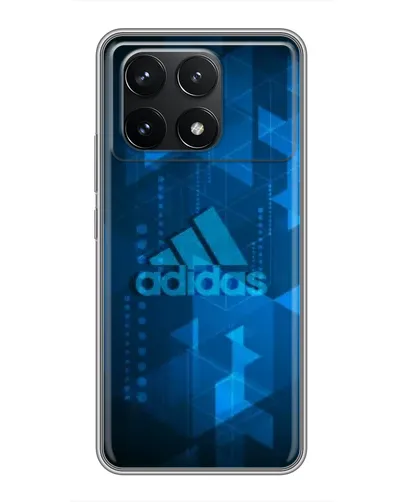 Чехол для Xiaomi POCO F6 Pro с картинкой «Adidas Sport Art»