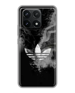 Чехол для Xiaomi POCO F6 Pro с картинкой «Абстрактный дым Adidas» Чехол для Xiaomi POCO F6 Pro с картинкой «Абстрактный дым Adidas»