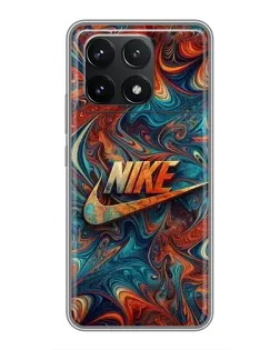 Чехол для Xiaomi POCO F6 Pro с картинкой «Nike в абстракции» Чехол для Xiaomi POCO F6 Pro с картинкой «Nike в абстракции»