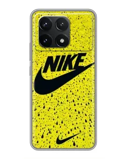 Чехол для Xiaomi POCO F6 Pro с картинкой «Желтый текстурный Nike» Чехол для Xiaomi POCO F6 Pro с картинкой «Желтый текстурный Nike»