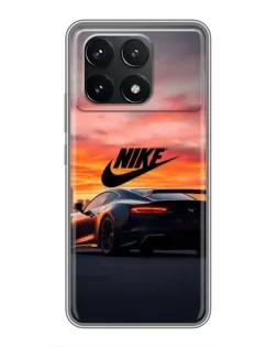 Чехол для Xiaomi POCO F6 Pro с картинкой «Nike и суперкар» Чехол для Xiaomi POCO F6 Pro с картинкой «Nike и суперкар»