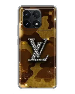 Чехол для Xiaomi POCO F6 Pro с картинкой «Камуфляжный Louis Vuitton» Чехол для Xiaomi POCO F6 Pro с картинкой «Камуфляжный Louis Vuitton»