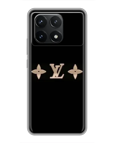 Чехол для Xiaomi POCO F6 Pro с картинкой «Louis Vuitton — минимализм» Чехол для Xiaomi POCO F6 Pro с картинкой «Louis Vuitton — минимализм»