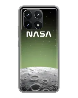 Чехол для Xiaomi POCO F6 Pro с картинкой «NASA — лунный градиент»