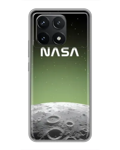 Чехол для Xiaomi POCO F6 Pro с картинкой «NASA — лунный градиент»