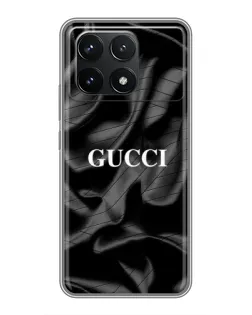Чехол для Xiaomi POCO F6 Pro с картинкой «Gucci — шелковые волны»