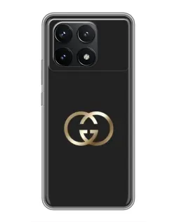 Чехол для Xiaomi POCO F6 Pro с картинкой «Минимализм Gucci» Чехол для Xiaomi POCO F6 Pro с картинкой «Минимализм Gucci»