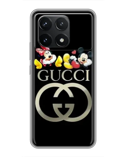 Чехол для Xiaomi POCO F6 Pro с картинкой «Gucci — герои Disney» Чехол для Xiaomi POCO F6 Pro с картинкой «Gucci — герои Disney»
