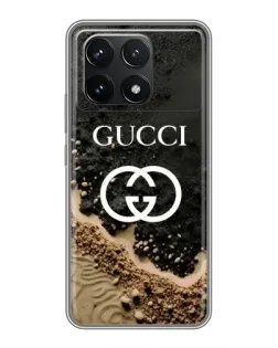 Чехол для Xiaomi POCO F6 Pro с картинкой «Gucci — песчаные дюны» Чехол для Xiaomi POCO F6 Pro с картинкой «Gucci — песчаные дюны»