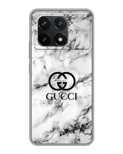 Чехол для Xiaomi POCO F6 Pro с картинкой «Gucci — мраморный шик» Чехол для Xiaomi POCO F6 Pro с картинкой «Gucci — мраморный шик»