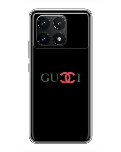 Чехол для Xiaomi POCO F6 Pro с картинкой «Gucci — красный градиент» Чехол для Xiaomi POCO F6 Pro с картинкой «Gucci — красный градиент»