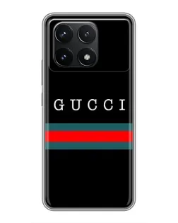 Чехол для Xiaomi POCO F6 Pro с картинкой «Gucci — красный пояс» Чехол для Xiaomi POCO F6 Pro с картинкой «Gucci — красный пояс»